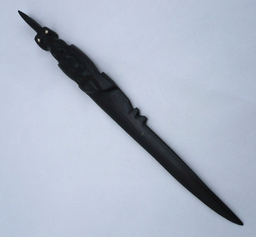 Ebenholz brieföffner krokodil - ebenholz,