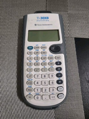 Texas instruments 30xb - texas, ti-30xb