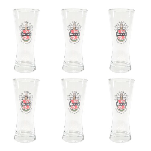 Becks bierglas glas pils - bierglas,