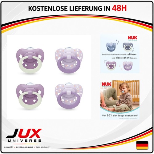 Nuk baby schnuller 6 - baby, 0–6
