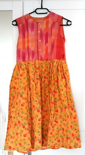 Geblümtes kleid schönen - kleid, in