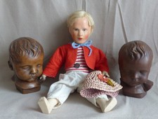 ungewöhnliche alte Puppe