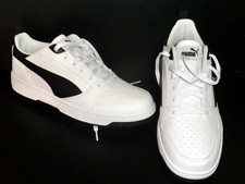 Puma Rebound V6 low weiß schwarz Gr 46  Basketball NEU 392328-02