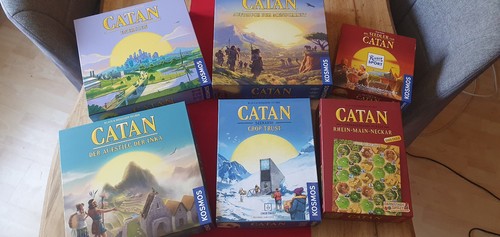 Verkaufe meine catan sammlung - verkaufe, catan-sammlung