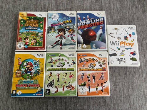 Wii spiele sammlung paper - spiele,