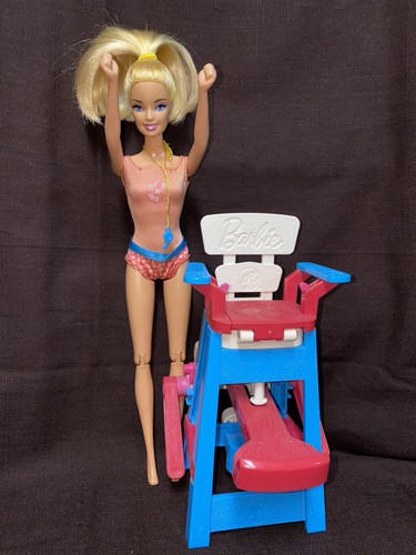 Barbie puppe bademeisterin - barbie,