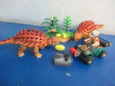 2 x Dino Dinosaurier Saichania