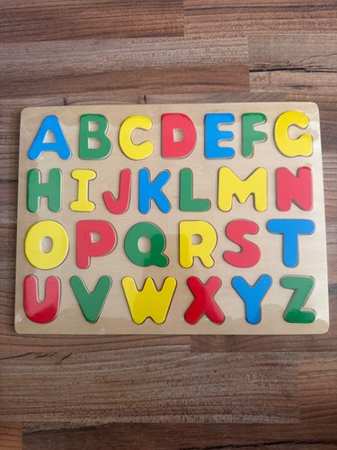 Abc holz puzzle alphabet - abc, –