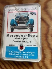 altes Quartett "Mercedes-Benz einst - jetzt Nr II/74" von FX Schmid
