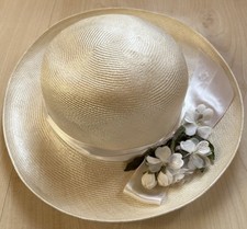 Vintage Damen Strohhut 100%