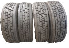 NEUE-RILLE ® GEBRAUCHTREIFEN 295/80R22,5  für Lkw / Bus