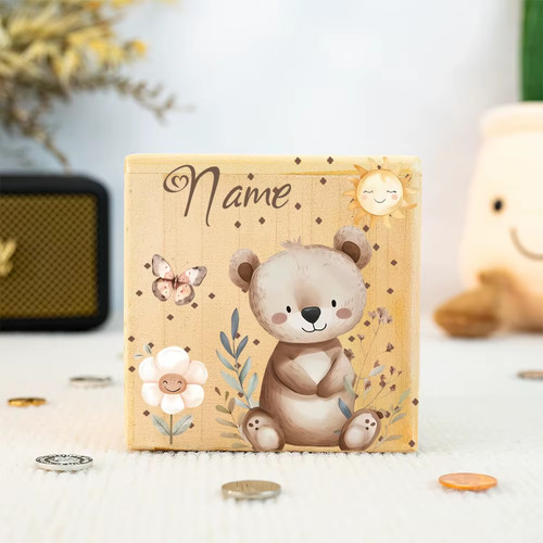 Personalised piggy bank - i,