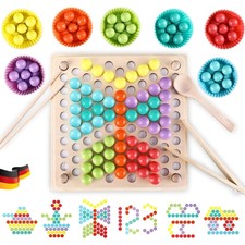 Holzspielzeug Brettspiel Clip