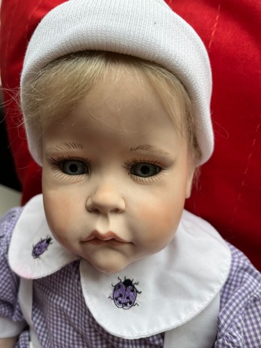 Porzellanpuppe helga baby - helga,