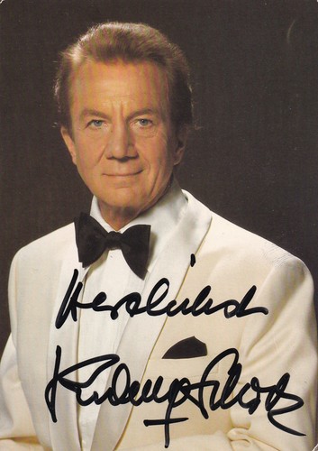 Rudolf schock autogramm auf - rudolf,