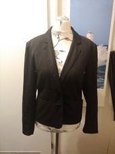 Business Blazer Sakko Anzug Jacke Gothic Pinstripe Rockabilly Pin Up Vintage M