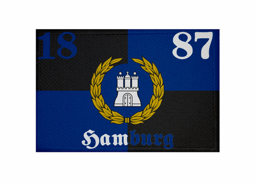Aufnäher hamburg 1887 tor - 1887,