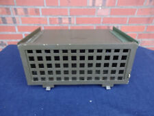 BW Gitterdeckel Schrank 54cm x 44cm x 23cm Shelter Bundeswehr Fahrzeug Leichtbau