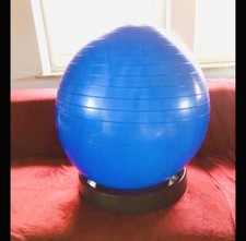 Ballschale Rollstoppunterlage Braun für großen Gymnastikball