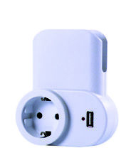 REV USB-Ladegerät Stecker Universell laden Strom Handy Halterung 00137001