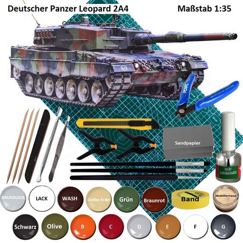 Deutscher panzer leopard 2a4 - panzer,