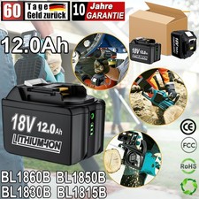 12.0Ah für Makita Akku 18V