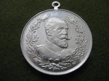 Medaille zum 25jährigen Regierungs-Jubiläum Herzog Friedrich von Anhalt 1896
