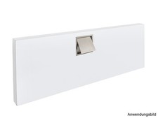 Klappgriff zum Einlassen Muschelgriff Edelstahl eloxiert