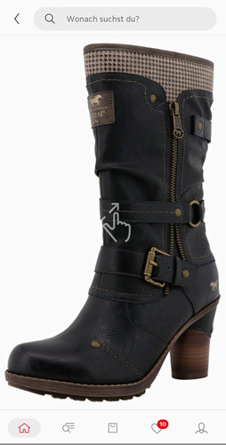 Mustang damen bikerstiefel - damen,