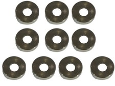 10 x Chrom Rosette Scheibe Chromrosetten für Mercedes W113 SL Senkkopfschraube