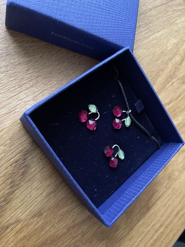 Swarovski kette ohrstecker - kette,