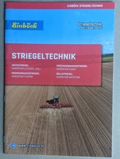 EINBÖCK Hackstriegel STRIEGEL Technik Programm Prospekt Traktor Schlepper