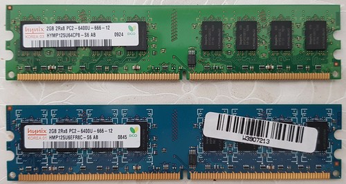 Hynix 4gb 2rx8 - (2x2gb),