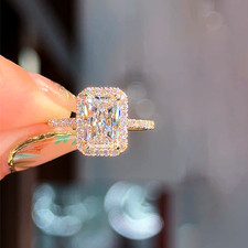 Diamant Ring 14K Gelbgold IGI