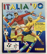 Panini Sammelbilderalbum "Italia 90", nicht komplett, mit Maradona