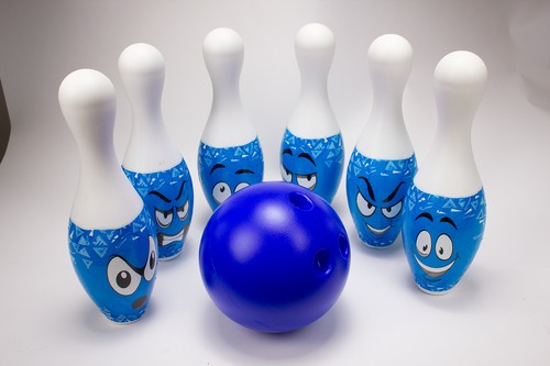 Bowling set kegel - bowling, 6