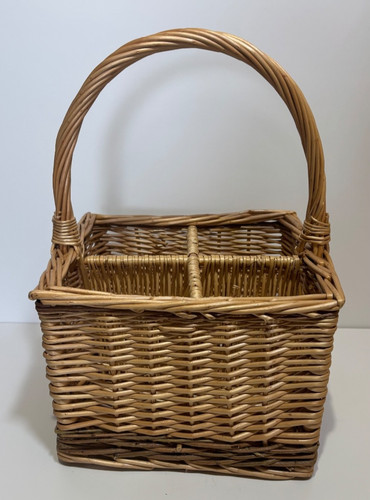 Vintage handgefertigter korb - vintage,