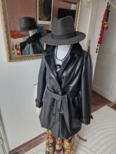 Damen Lederkurzmantel Größe