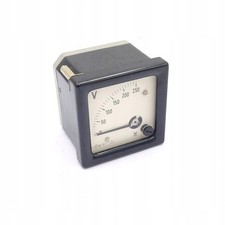 DDR TGL19472 250V Plattenvoltmeter 