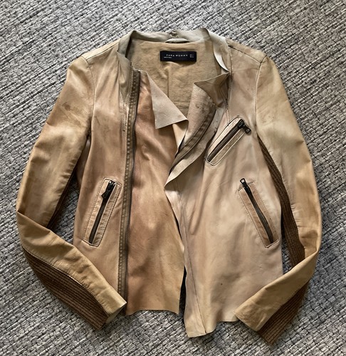 Lederjacke vintage look - im, •