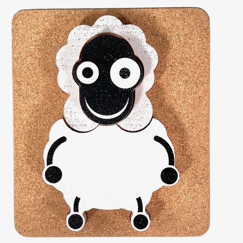 Schaf puzzle für kleinkinder - puzzle,