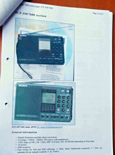 Sony ICF-SW7600 Weltempfänger