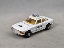 Matchbox Speed Kings Mercedes 350 SLC W107 Polizei Police Car  K 61