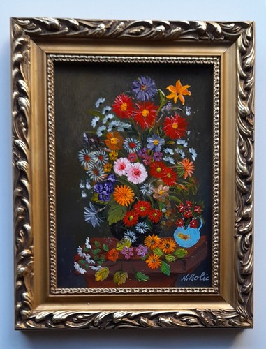 öl bild blumen 18 - Öl, 13