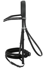 Passier Trense Apollo Lackleder schwarz - Messing Beschläge