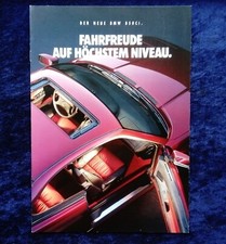 BMW 8er, E 31, 850 Ci,  Prospekt 2.1992,