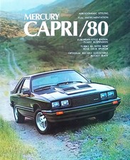 1980 Mercury Capri Prospekt