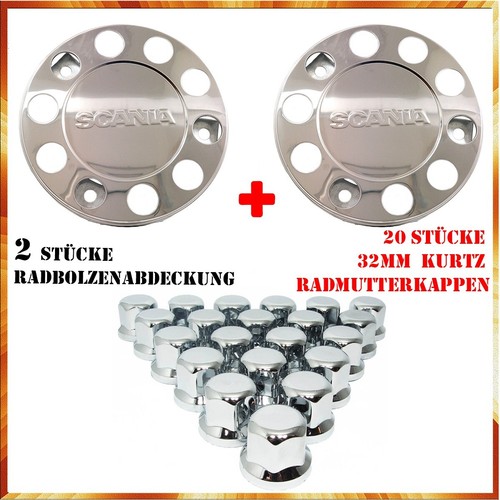 Radbolzenabdeckung - 2x,