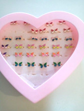 Kinder Ring Schmetterling Gr. verstellbar, verschiedene Farben wählbar