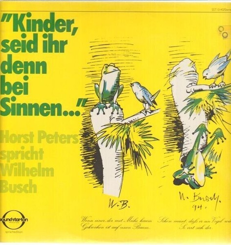 Wilhelm busch kinder seid - lp,